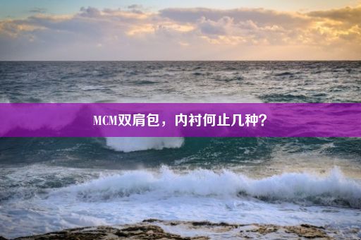 MCM双肩包，内衬何止几种？