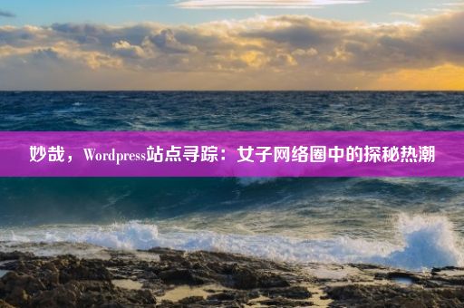 妙哉，Wordpress站点寻踪：女子网络圈中的探秘热潮