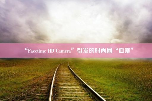 “Facetime HD Camera”引发的时尚圈“血案”